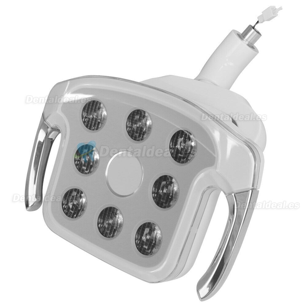 Lámpara LED oral sin sombras para sillon odontologico 8 LED lampara quirurgica dental