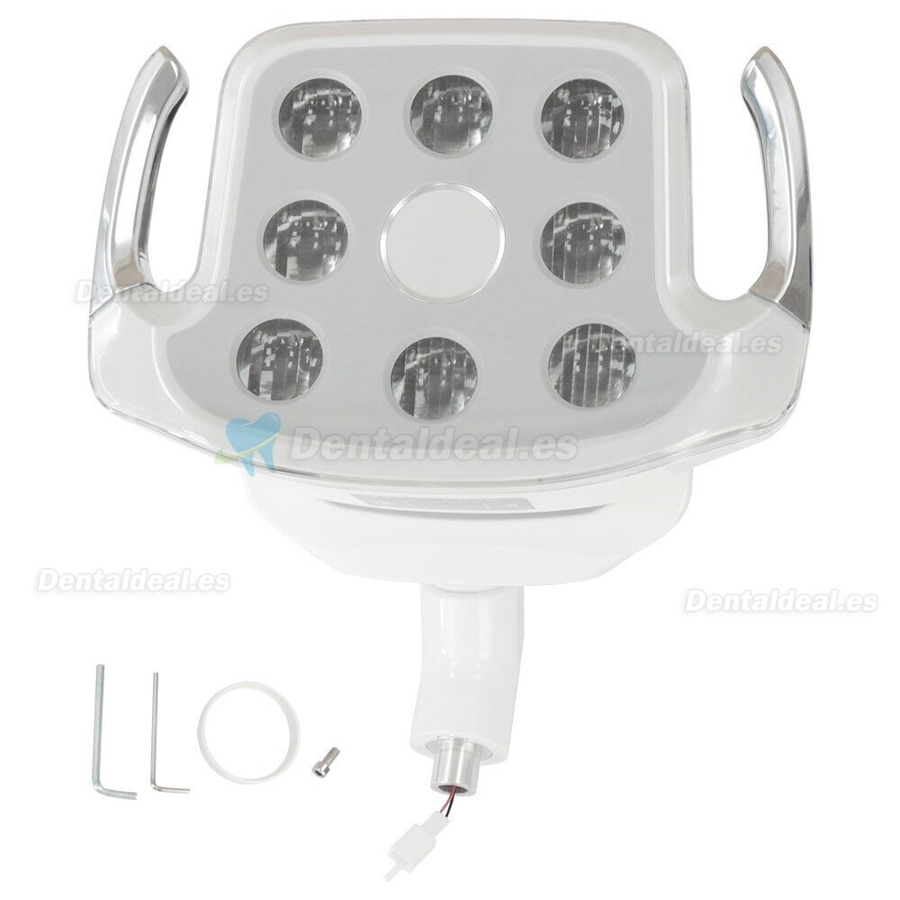 Lámpara LED oral sin sombras para sillon odontologico 8 LED lampara quirurgica dental