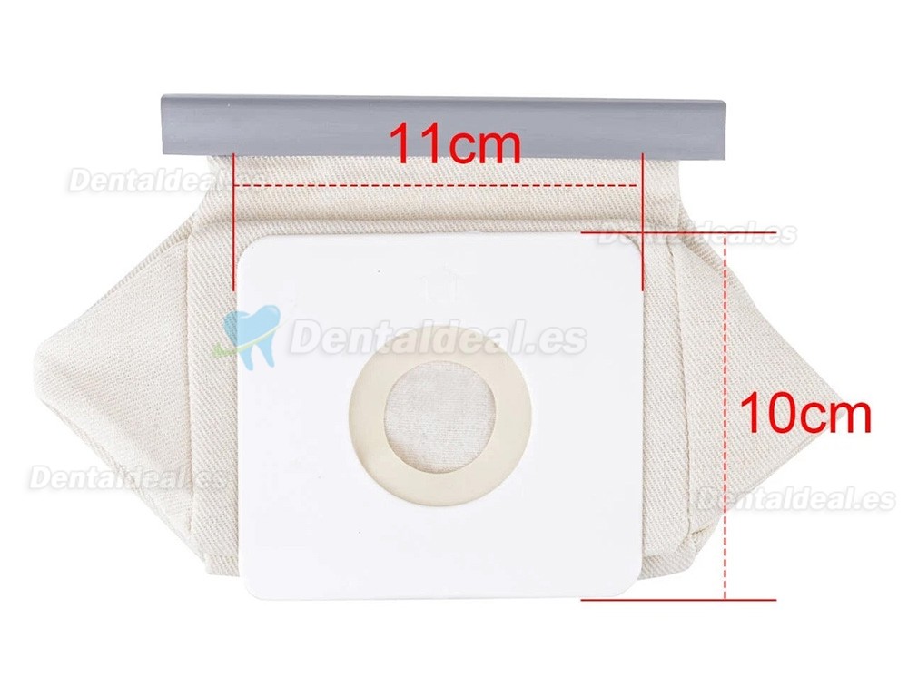 5 Bolsas Reutilizables para Colector de Polvo Laboratorio Dental