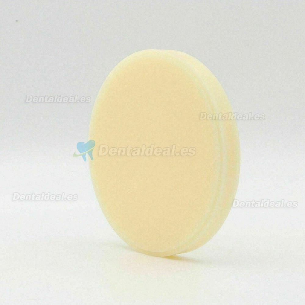 5 Piezas Bloques dentales CAD CAM PMMA material del disco sistema wieland apto OD98*18mm