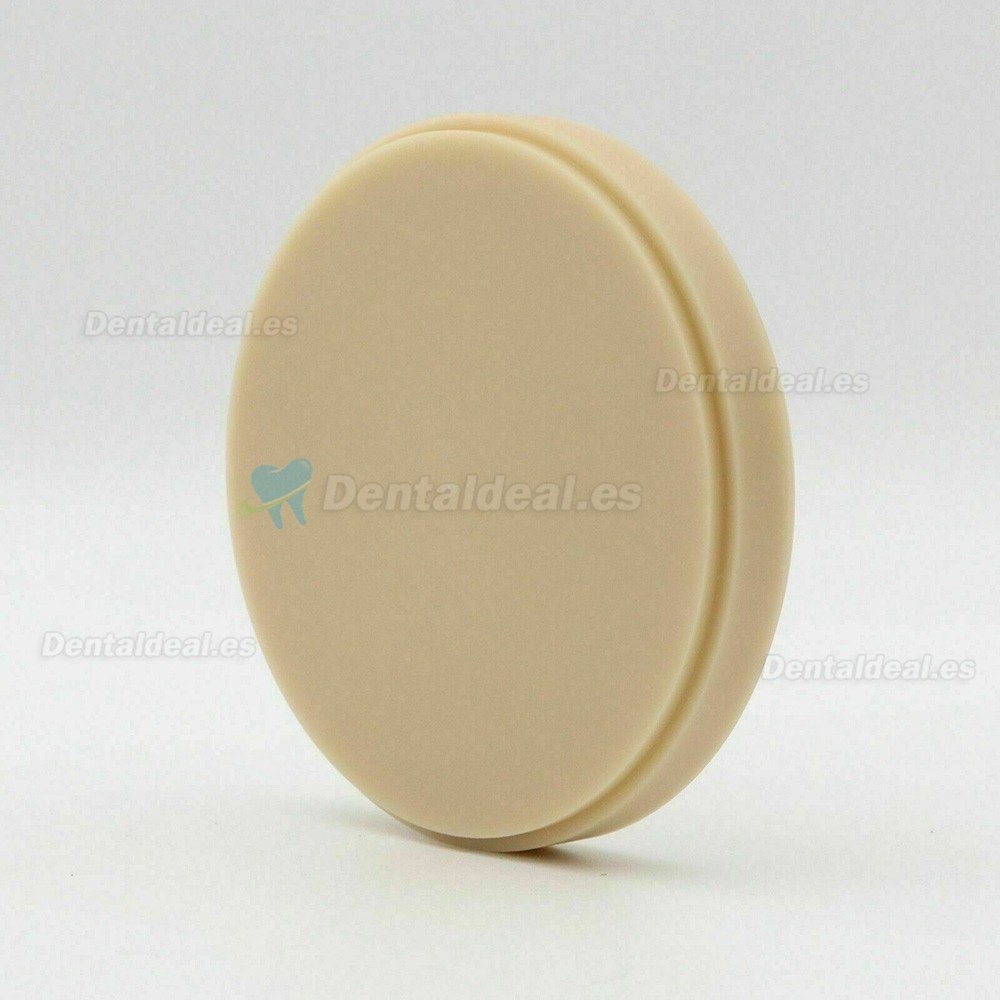 5 Piezas Bloques dentales CAD CAM PMMA material del disco sistema wieland apto OD98*18mm