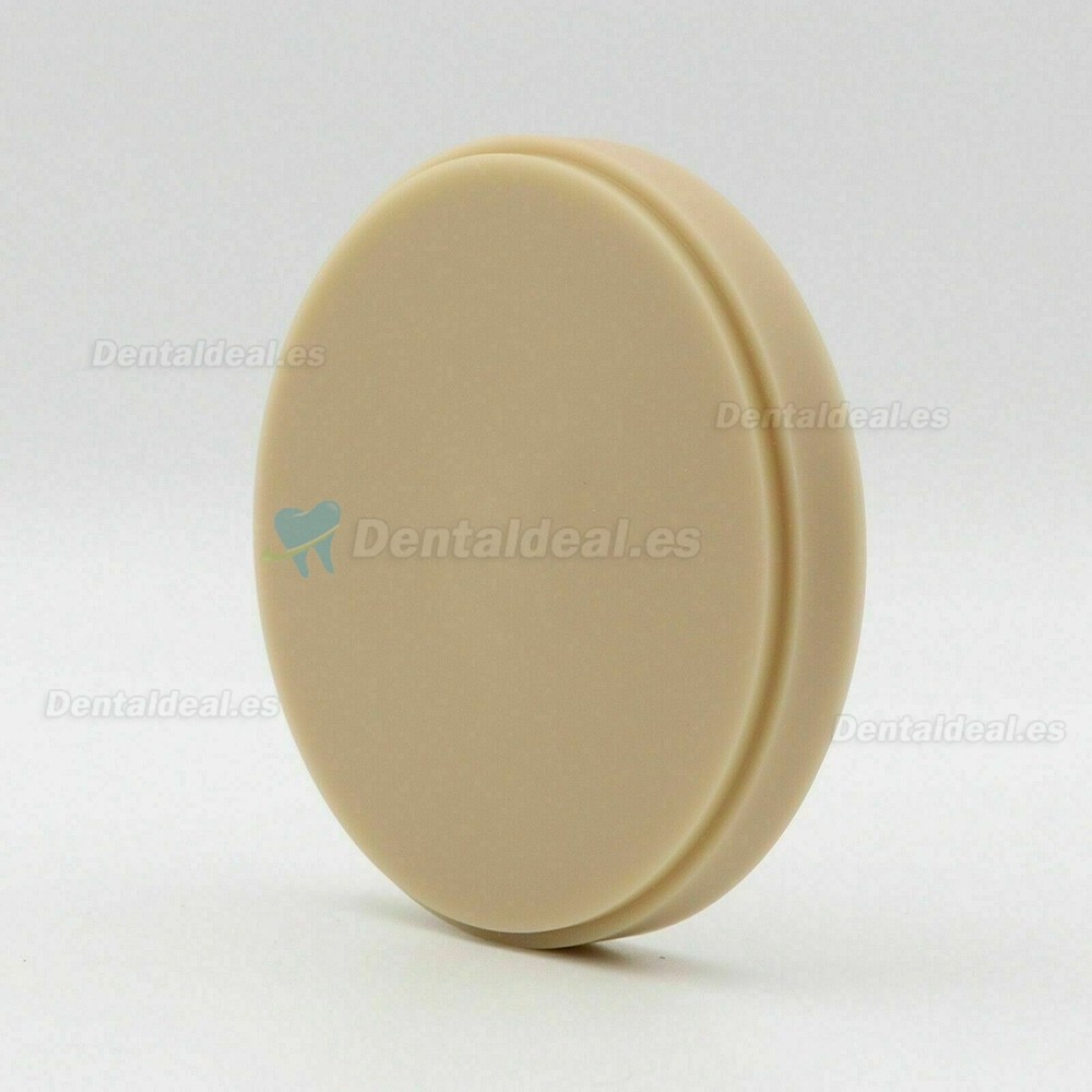 5 Piezas Bloques dentales CAD CAM PMMA material del disco sistema wieland apto OD98*18mm